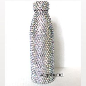Custom Blinged Out Cold Water Bottle
